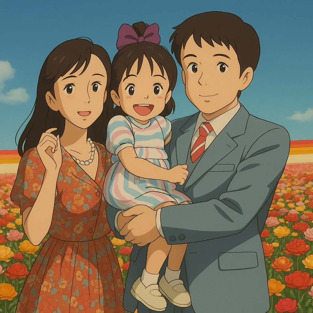 Ghiblified photo example