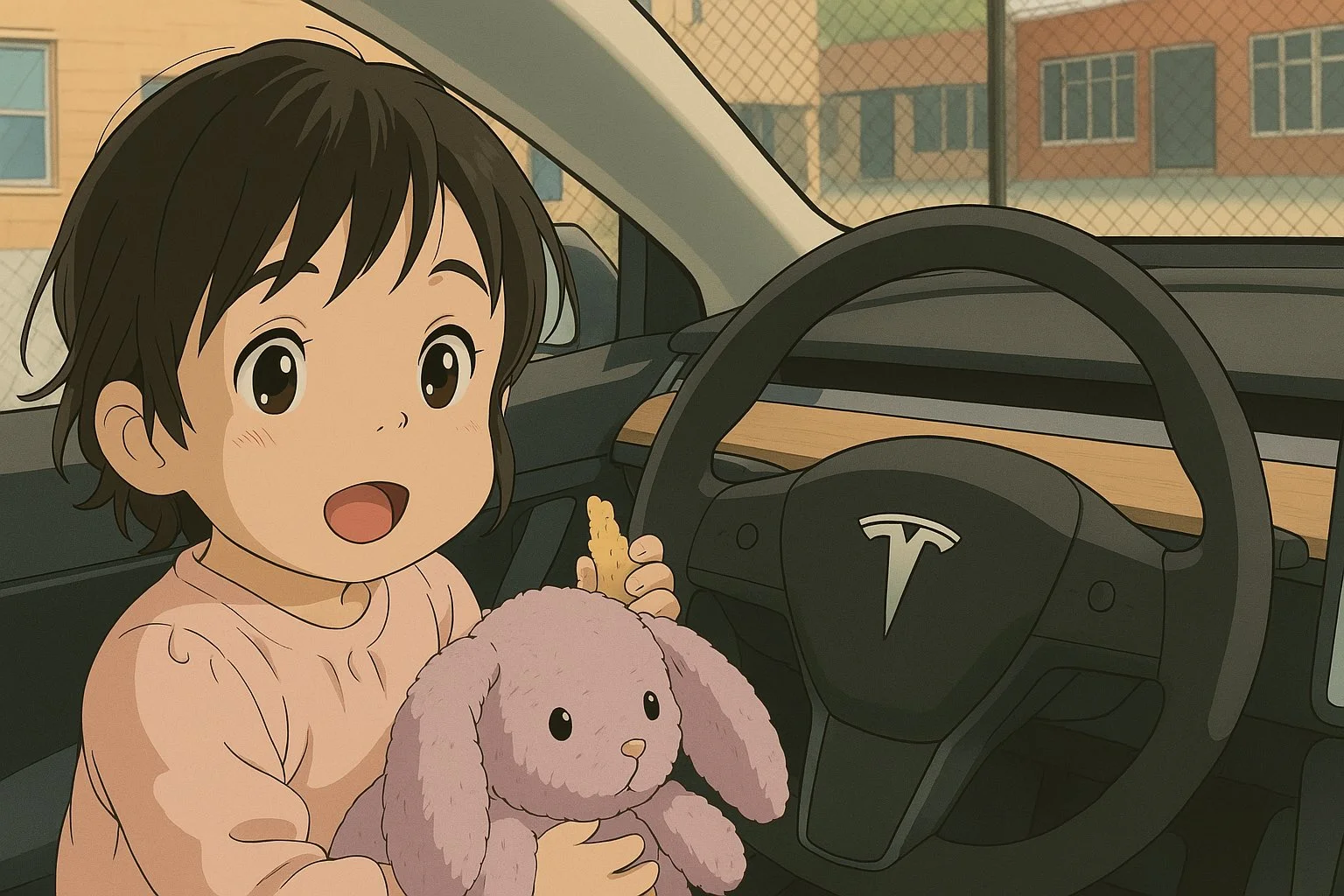 Ghiblified photo example